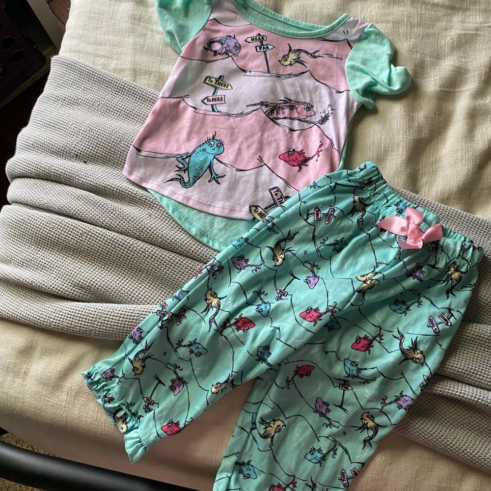 Dr Seuss pajamas